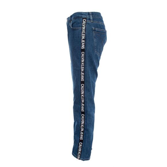 Calvin Klein Blue jeans with logo trim